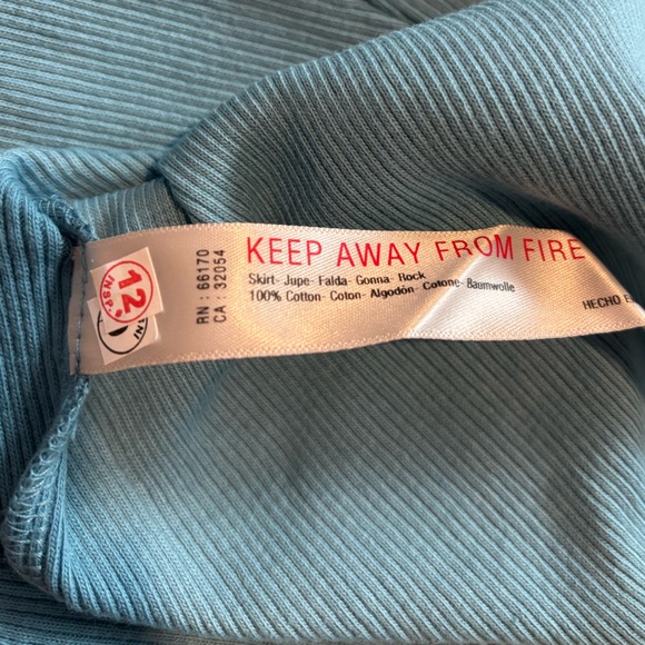 Free People Ribbed Racerback Tank In Coastline Blue. NWOT! Sz M - Picture 4 of 4